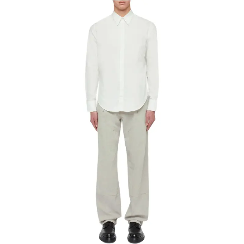 Ferragamo Shirts Men White-2