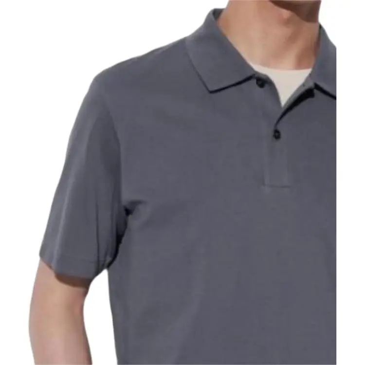 UNIQLO Polo Shirt Unisex Dark Gray-1