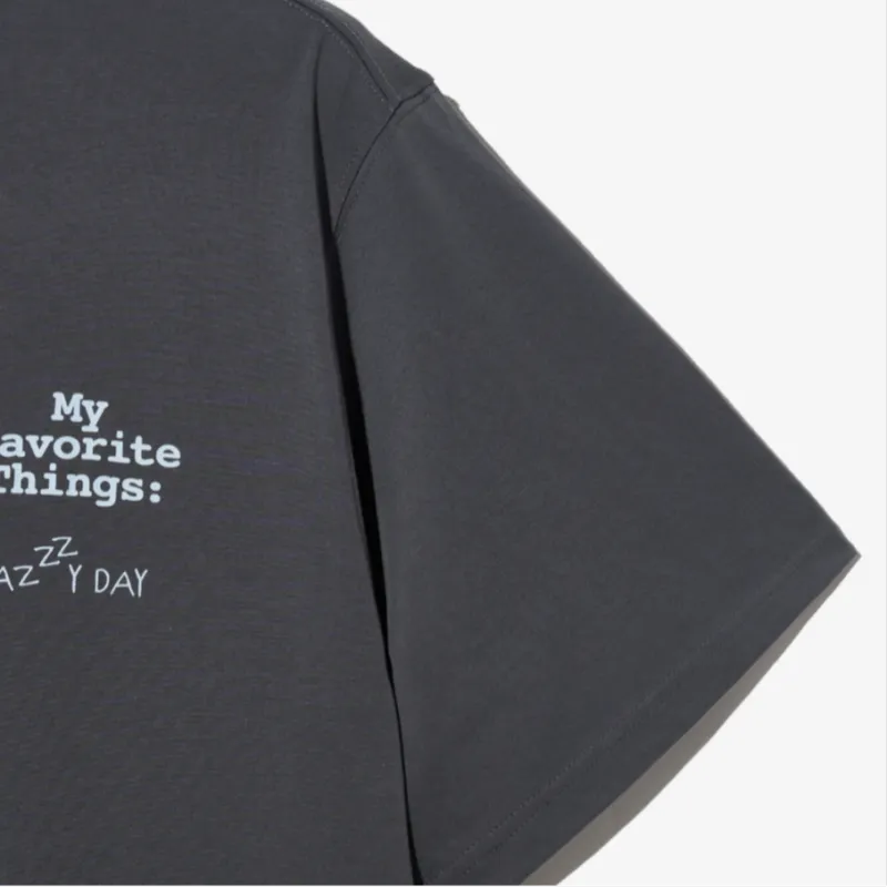 FILA T Shirt Unisex Charcoal Gray-3