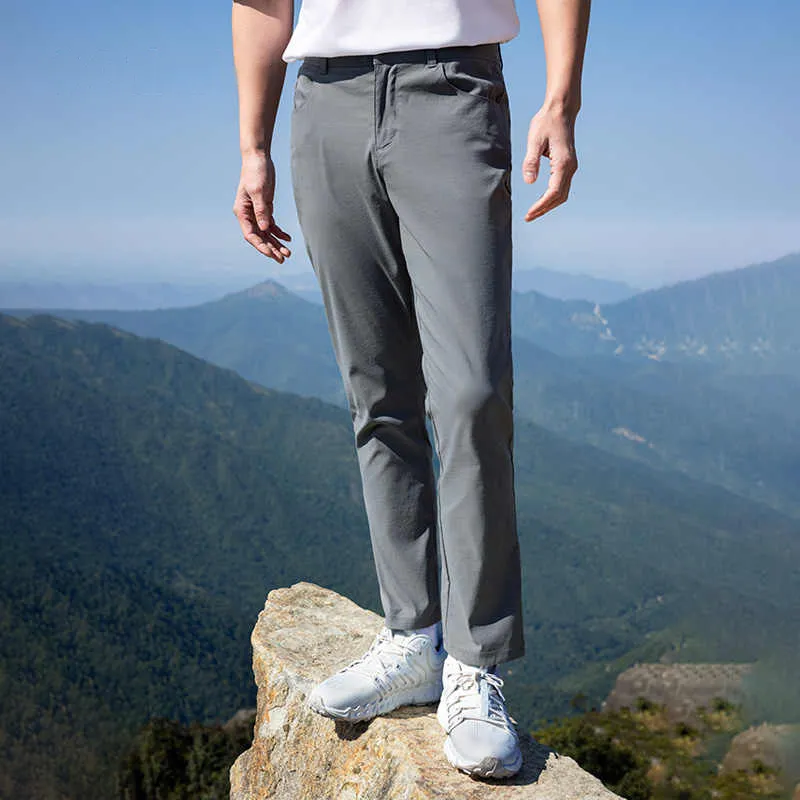 Columbia Black Mesa Casual Pants Men's Light Gray-1