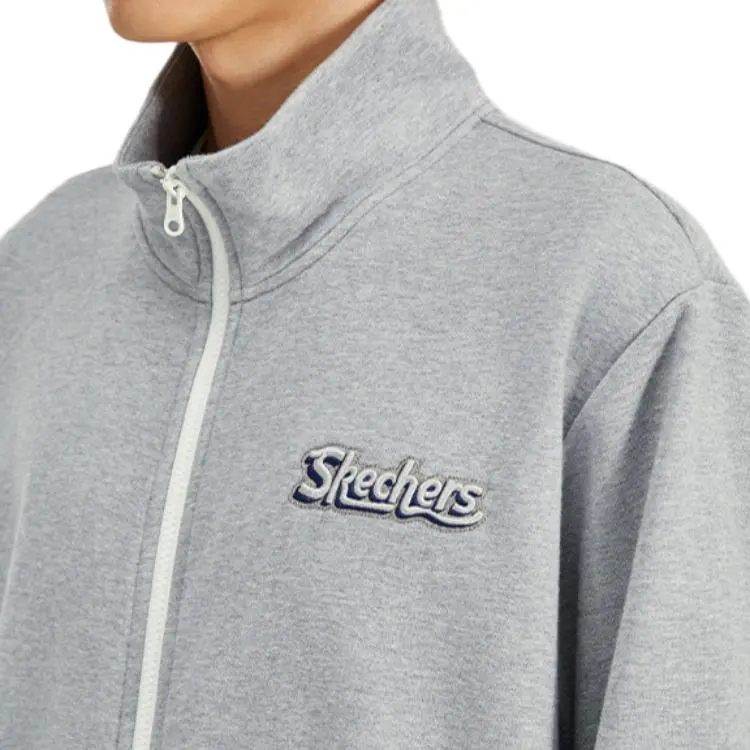 Skechers Jackets & Coats Unisex Medium Heather Gray-3
