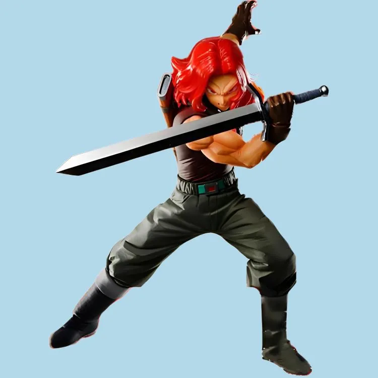 BANDAI Trunks Banpresto Eyeglass Factory Dragon Ball Scale Figures-3