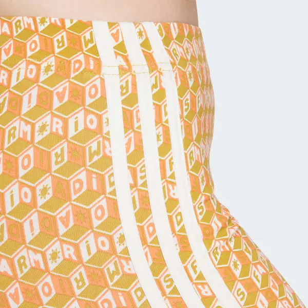 Adidas Free Shipping With AdiClub Adidas X Farm Rio Bike Shorts-4
