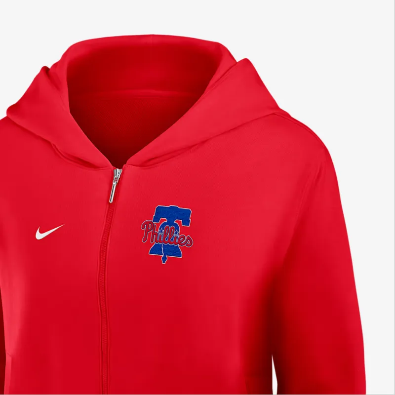 Nike Philadelphia Phillies Women's's Nike Mlb Full Zip Hoodie-2