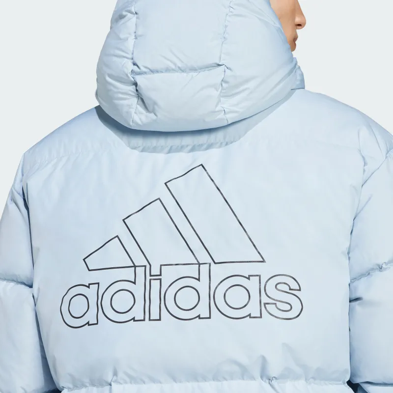 Adidas PUFFY DOWN JKT Jacket Unisex Blue-4
