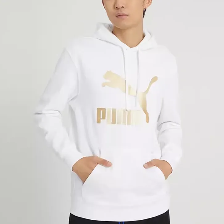PUMA Sweatshirts Men White-4