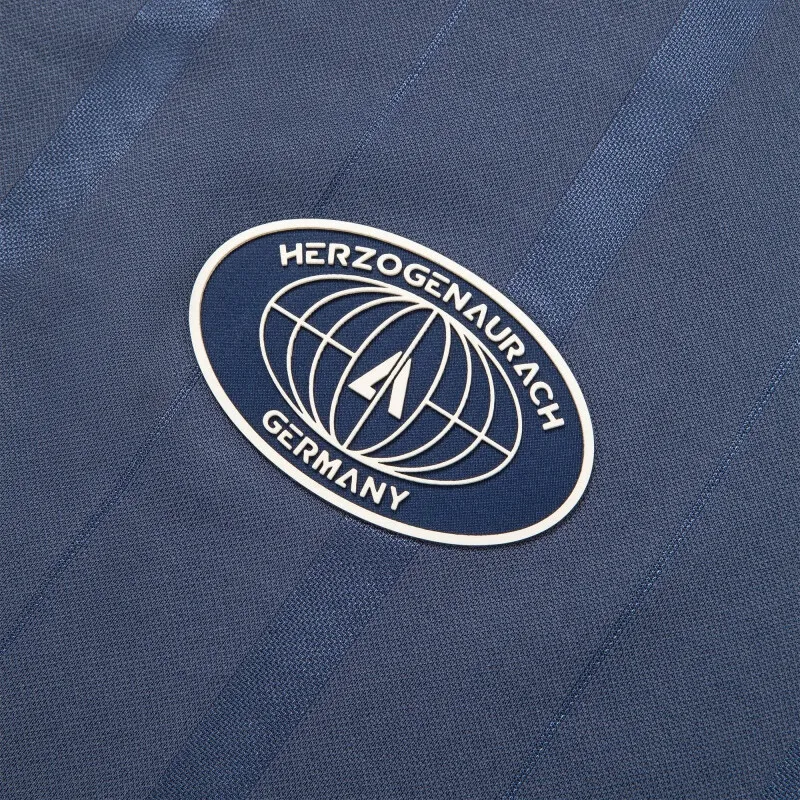 Adidas TIRO V NECK WITH COLLAR TEE Polo Shirt Men's Ink Blue-4