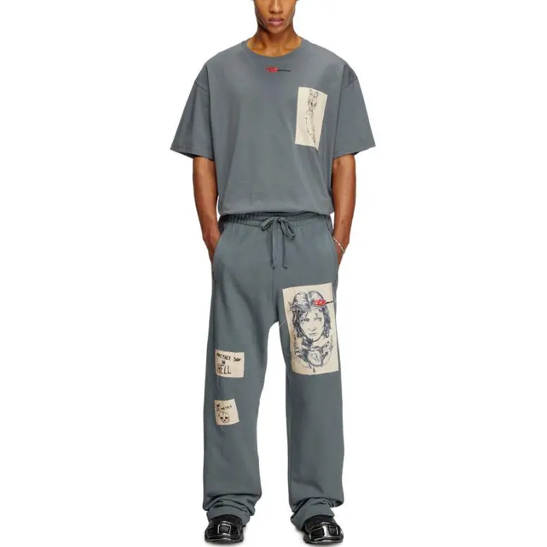 DIESEL X Damiano David P Martyans Sweatpants-3