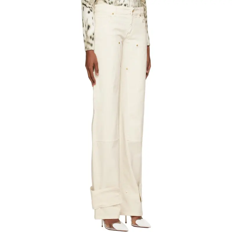 Blumarine Wore leg Oversize Trousers-4