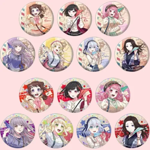 Animate BanG Dream Badge Letter Ver IP Merch