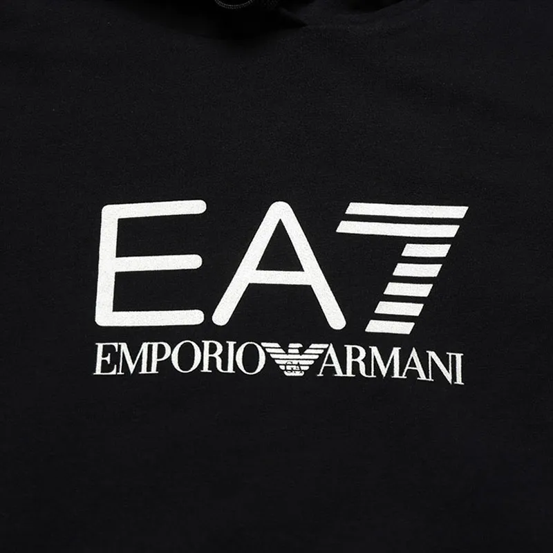EMPORIO ARMANI Logo print Hoodie-5