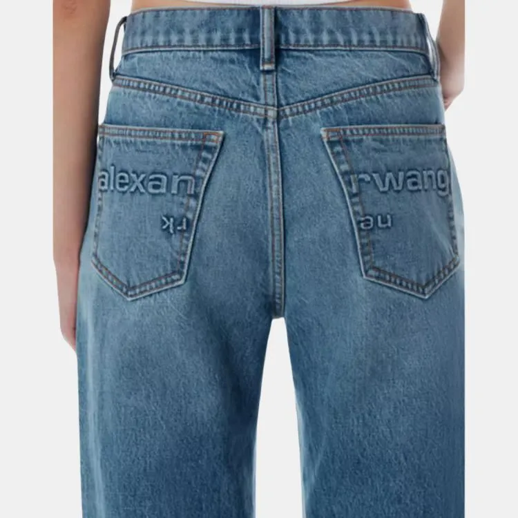 Alexander Wang Mid rise Straight leg Jeans-3
