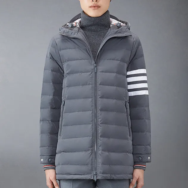 THOM BROWNE 4 Bar Down Jacket-4