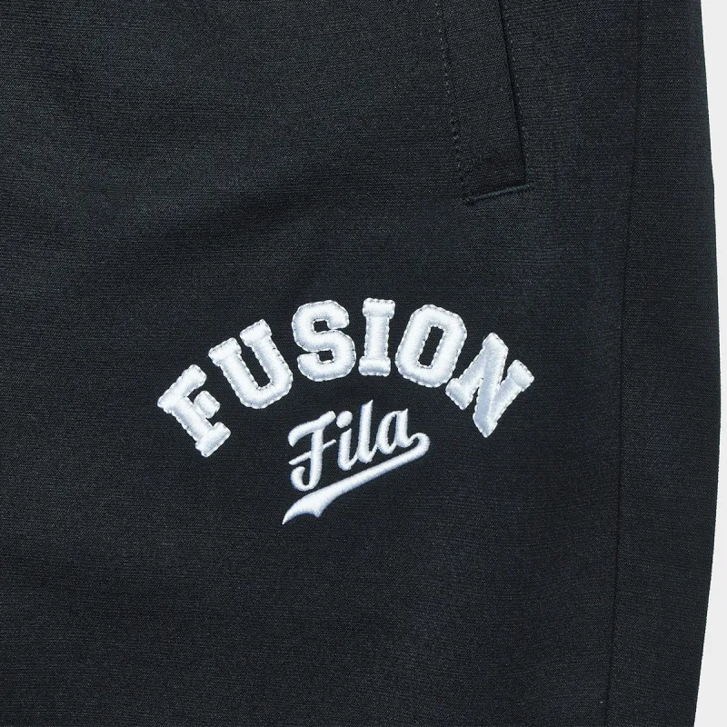 FILA FUSION Knitted Sweatpants Women's Jet Black-2