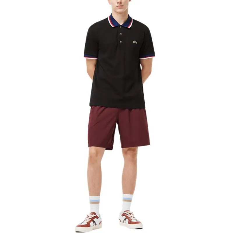 LACOSTE Polo Shirts Men's Black-2
