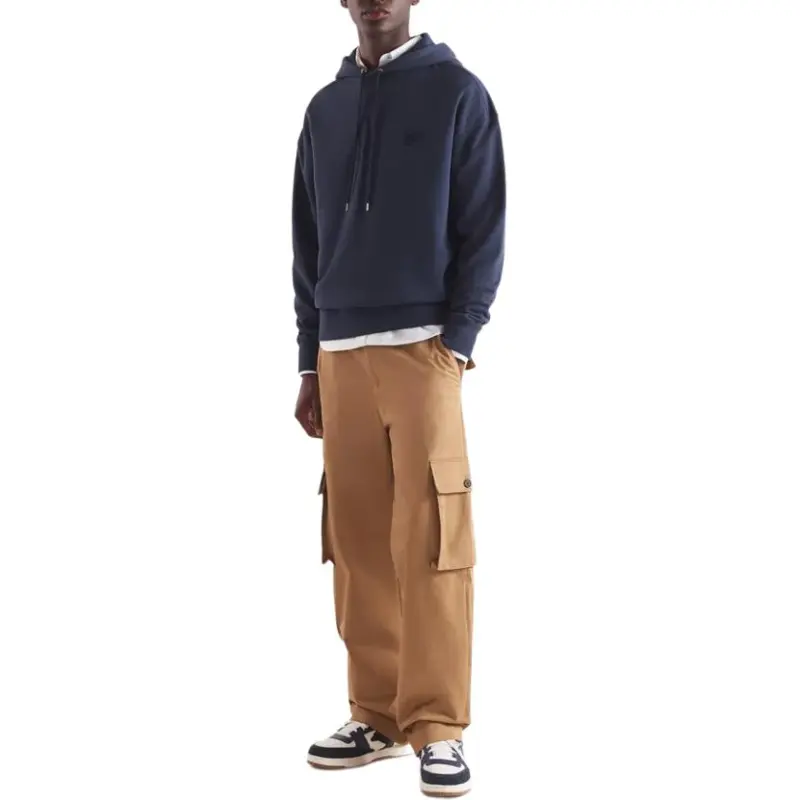Maison Kitsune Bold Fox Head Patch Drawstring Hoodie-2