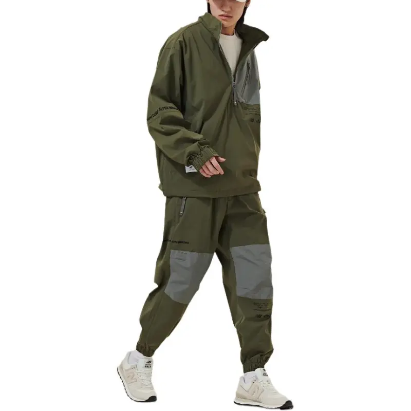 New Balance Sweatshirt Men's Green-5