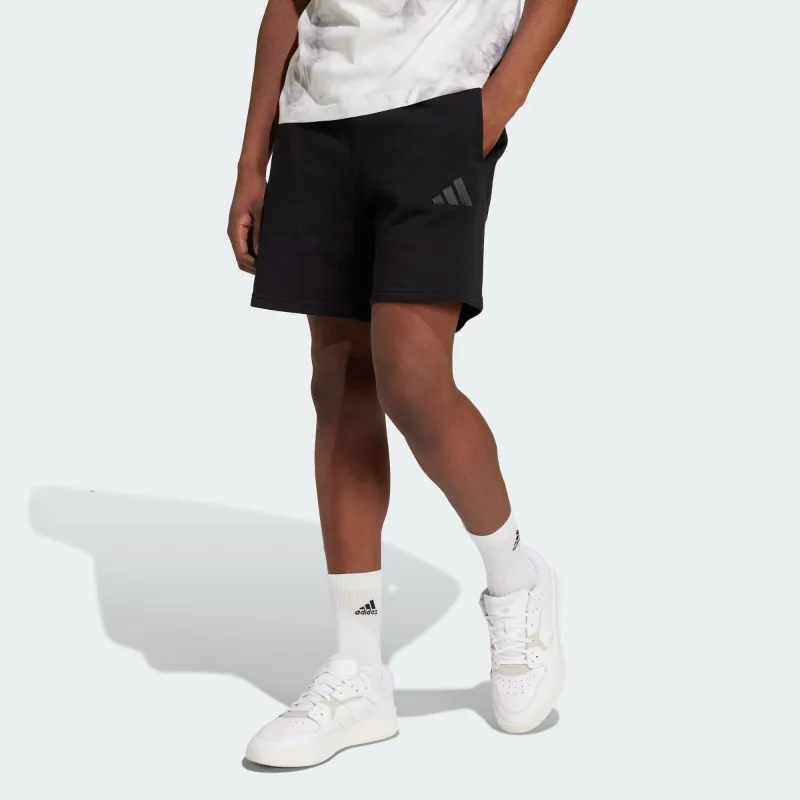Adidas All Szn FRENCH TERRY SHORTS Casual Shorts Men's Black-3