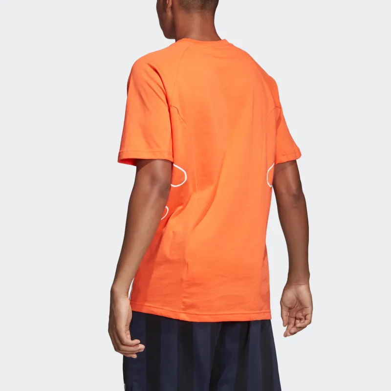 Adidas Originals T Shirt Men's True Orange-4