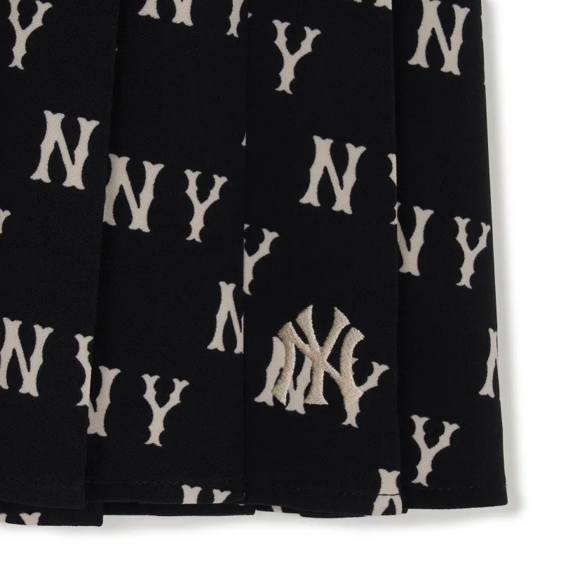 MLB New York Yankees SS24 Casual Short Skirts Women's Black-3