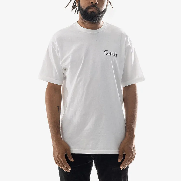 Mitchell & Ness x Frank White T Shirt Unisex White-2