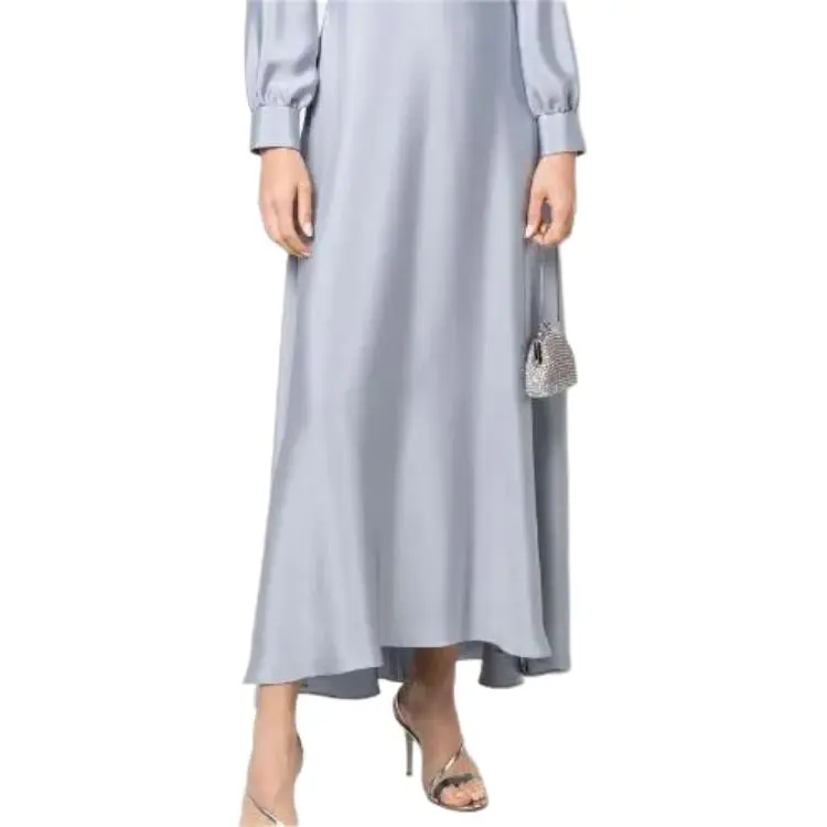 AMANI Long Sleeved Dress Women's Gray-3