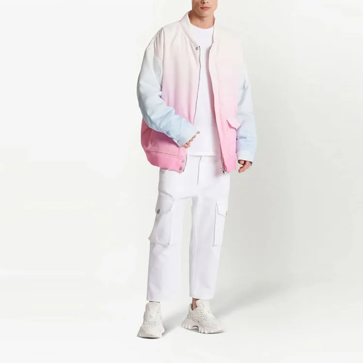 BALMAIN x Evian SS23 Jackets Coats Men's Pink-2