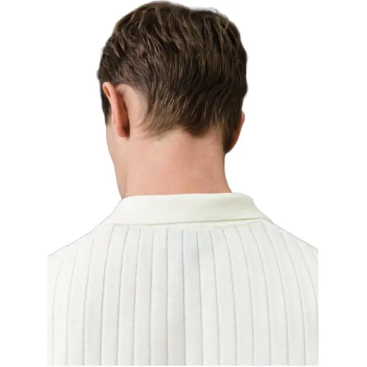 H&M Polo Shirts Men Cream-1