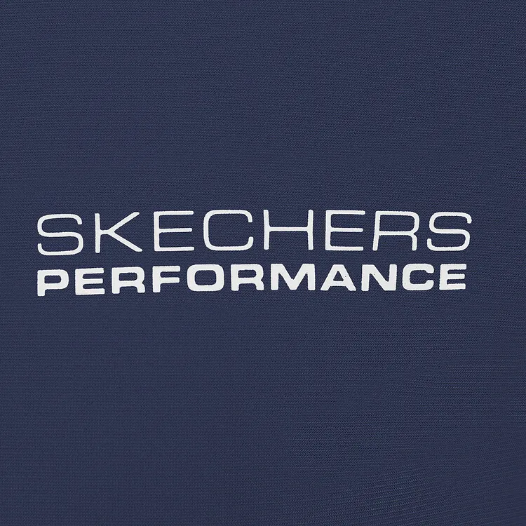 Skechers Polo Shirt Men's Marine Collegiate Blue-2