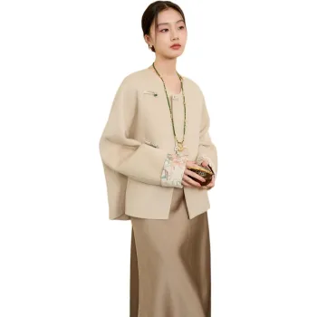 3COLOUR Coats Women's Ecru