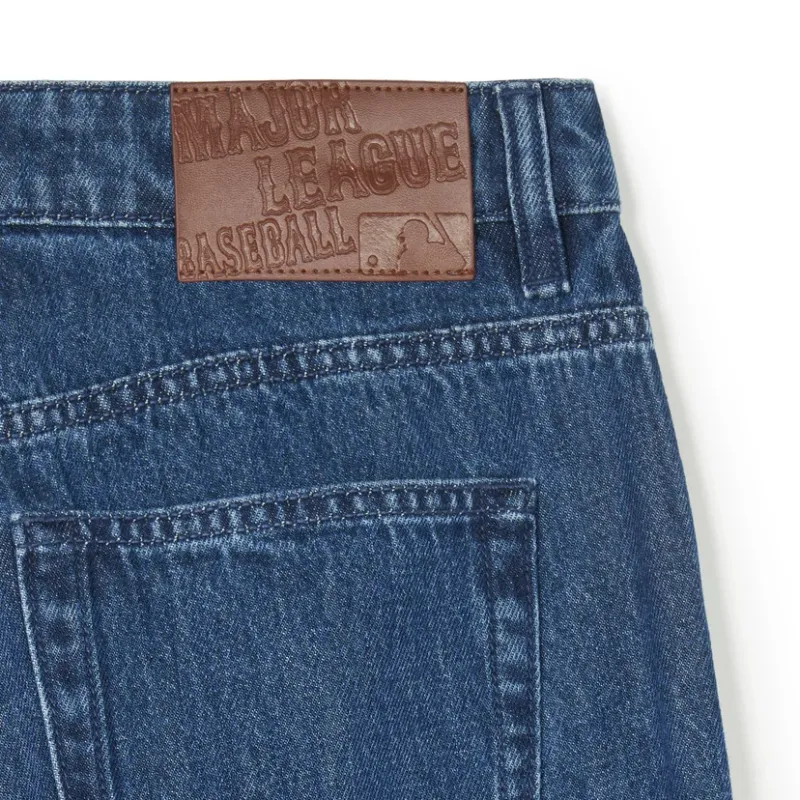 MLB New York Yankees Jeans Women's Blue-3