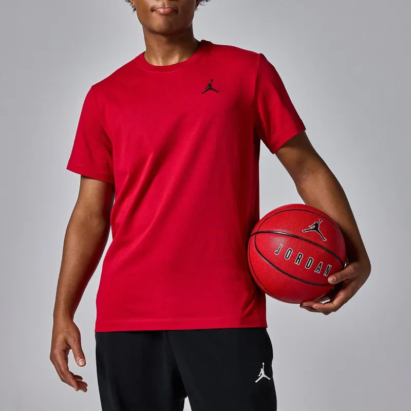 Jordan T Shirts Men Gym Red-7