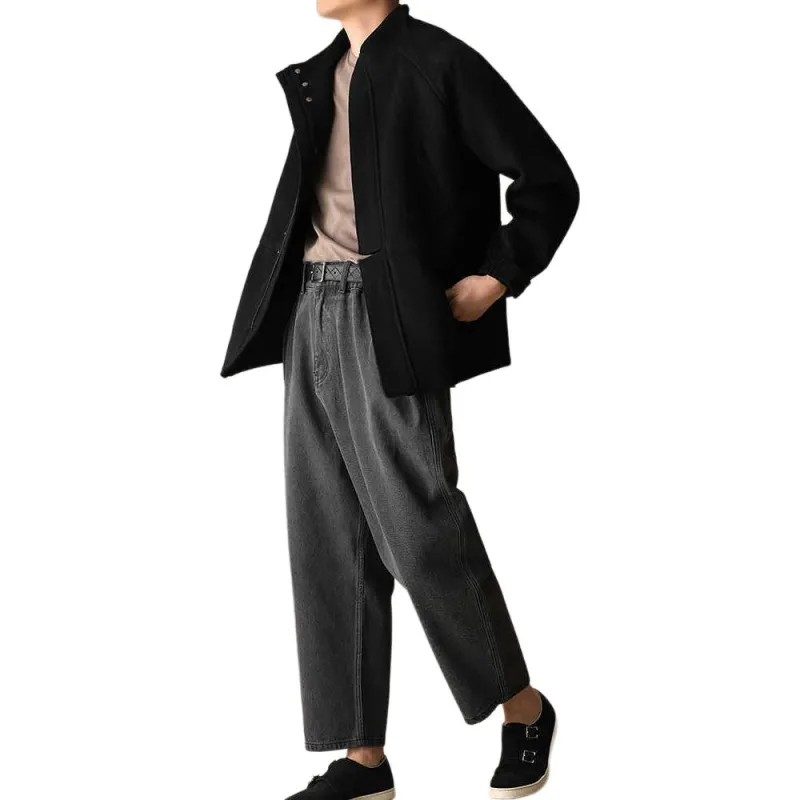 Hacikis Coats Unisex Black-1