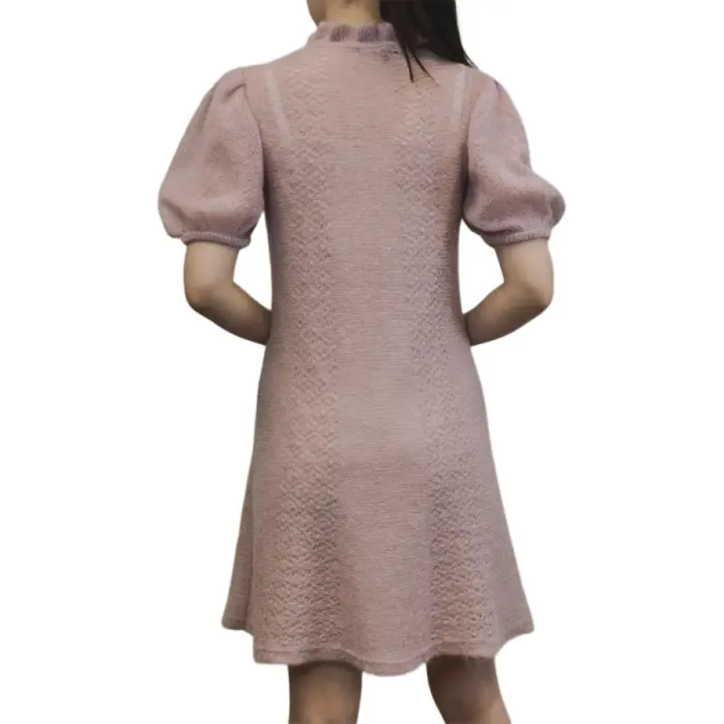 RED VALENTINO Short Sleeved Dresses Women's Pink-2