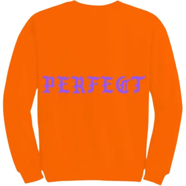 Kanye West Sweatshirt Men's Orange-1