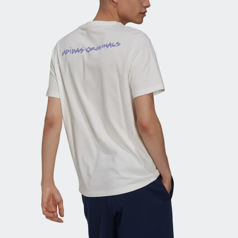 Adidas Originals T Shirt Men's White-1
