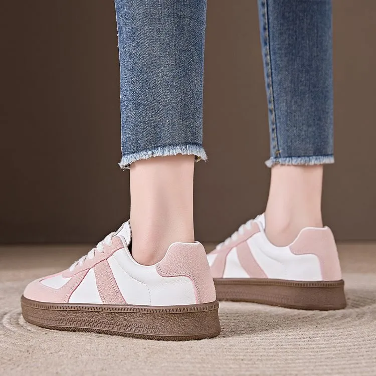 La Chapelle Anti-Slip Wear-Resistant Low-Top Skateboard Shoes Women's-16