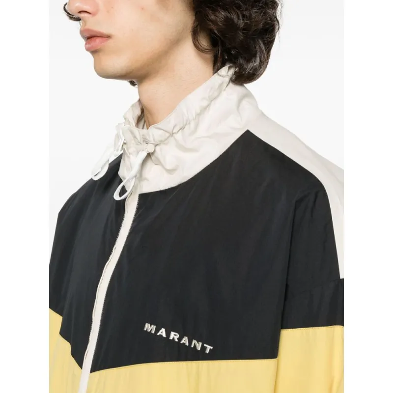 ISABEL MARANT Brad Logo embroidered Jacket-4