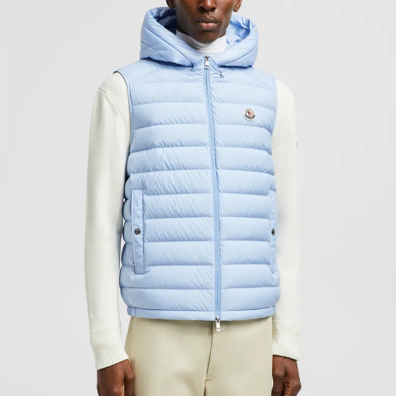 Moncler Bourget Hooded Down Vest-2