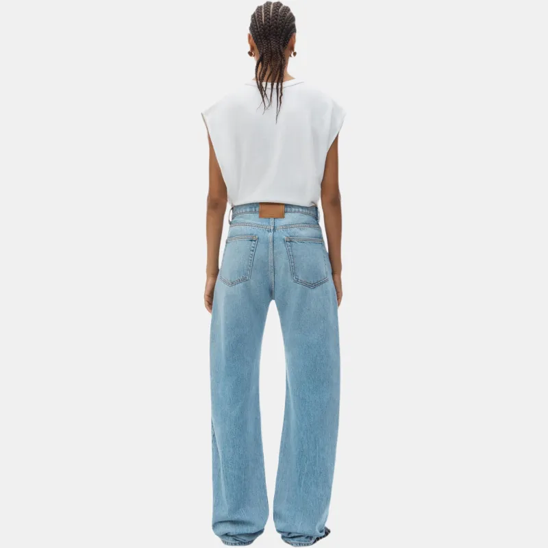 Alexander Wang Logo embossed Jeans-1