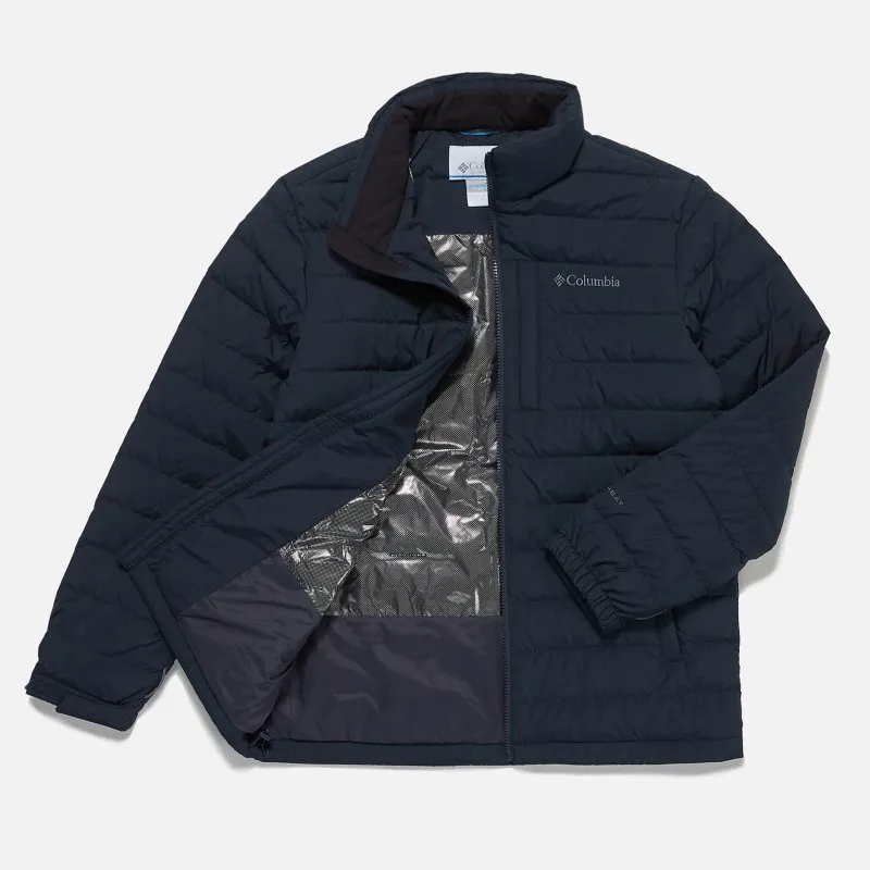 Columbia June 2024 Down Jacket Men's Navy Blue-5