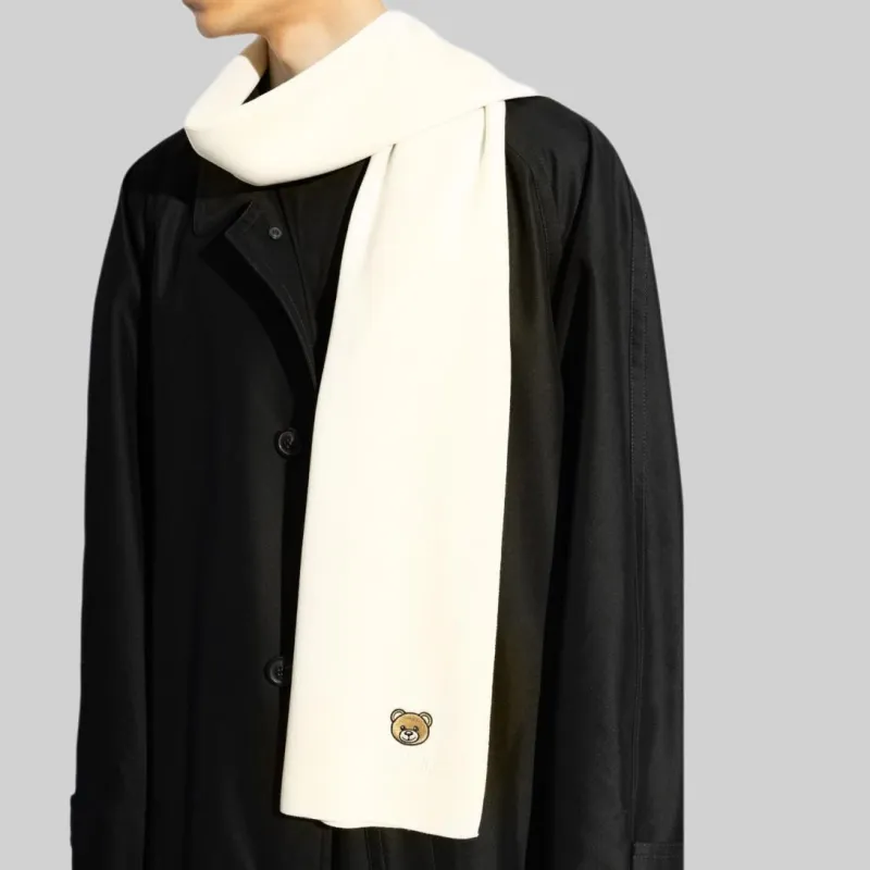 MOSCHINO Teddy Bear Scarf-1