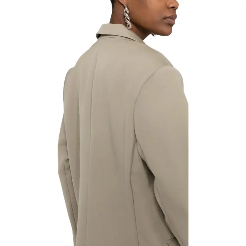 Anine Bing Quinn Wool Oversize Blazer-5