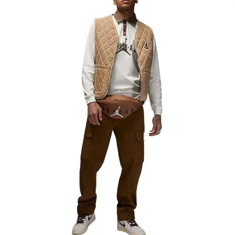 JORDAN Vests Men Khaki-1
