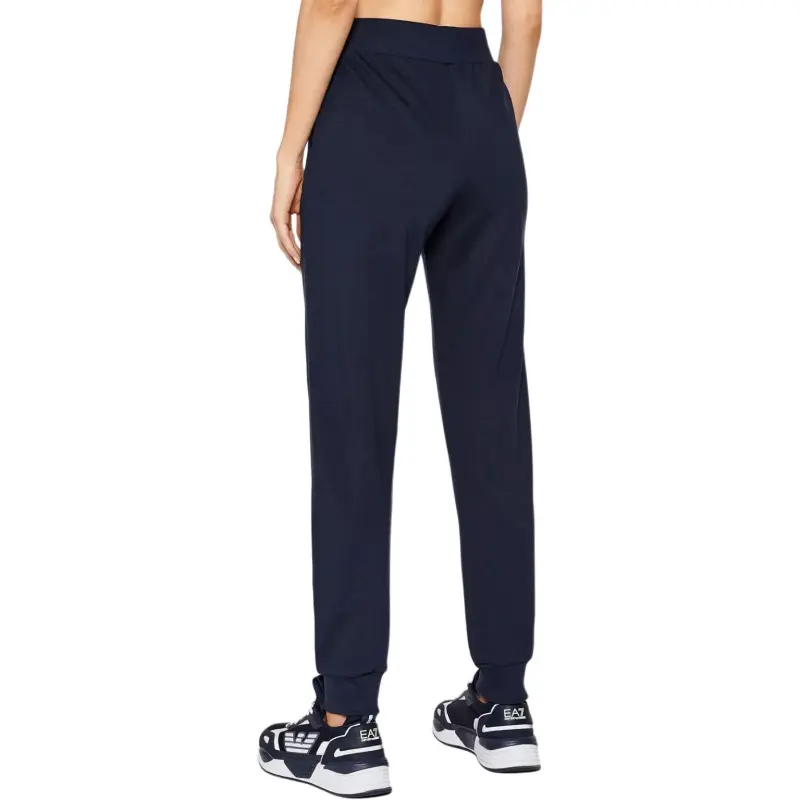 EMPORIO ARMANI Logo print Tapered Track Pants-1