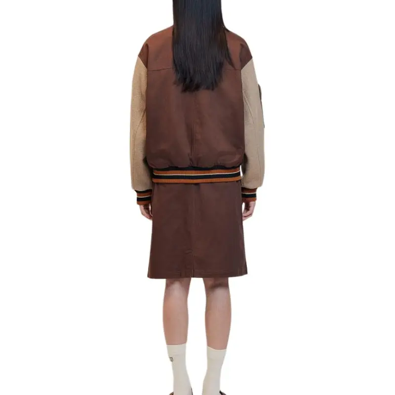 H&M GARCON BY GARCON Collaboration Baseball Jerseys Unisex Dark Brown-3
