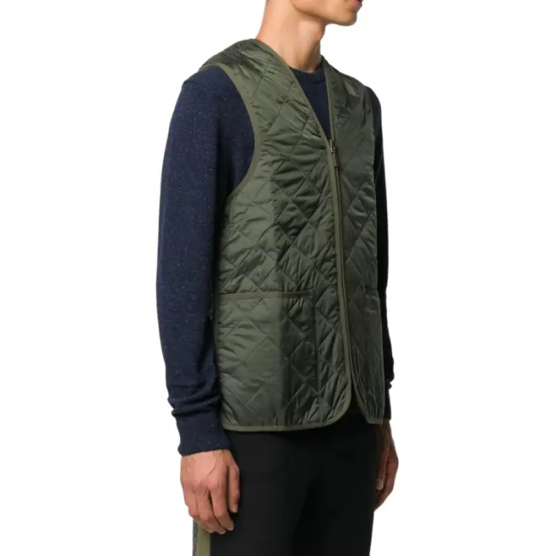BARBOUR Zip-up Quilted Gilet-3