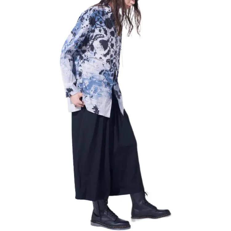 Yohji Yamamoto S'YTE FW24 Shirt Unisex Blue-4