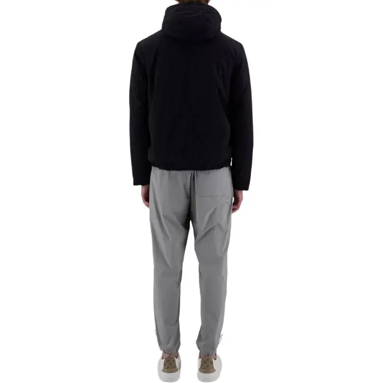 HERNO Mock Neck Hooded Jacket-4