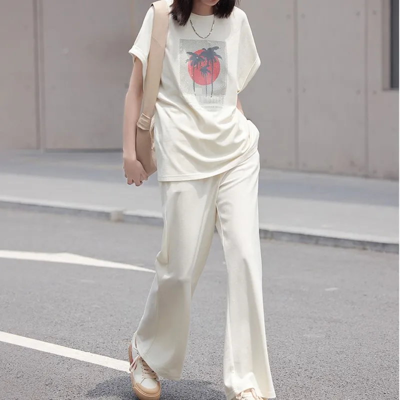 Demana Casual Suit Women's Ecru-2
